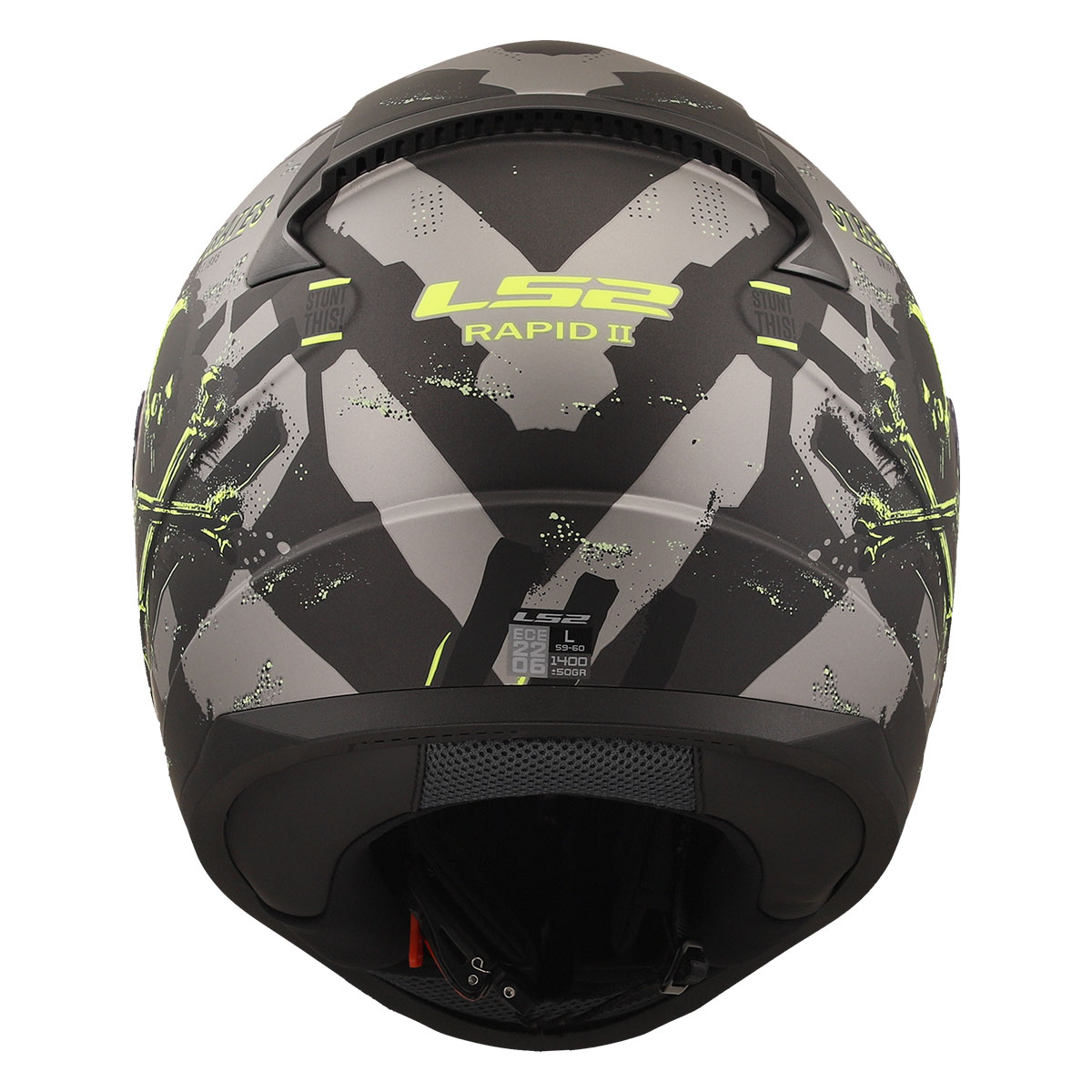 LS2 RAPID 2 PIRATES TITANIUM KASK